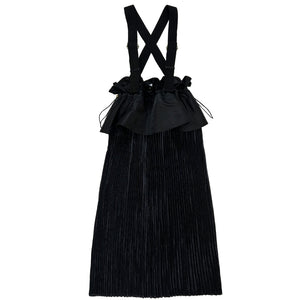 Military Jumper Skirt - BLACK
