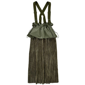 Military Jumper Skirt - OLIVE