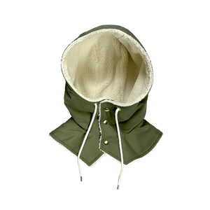 MILITARY HOOD- OLIVE